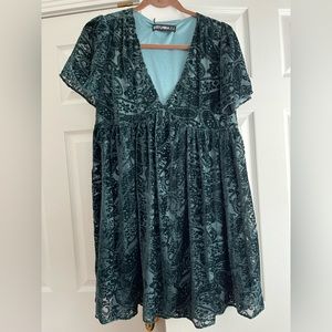 Disturbia Baby Doll Smock Dress